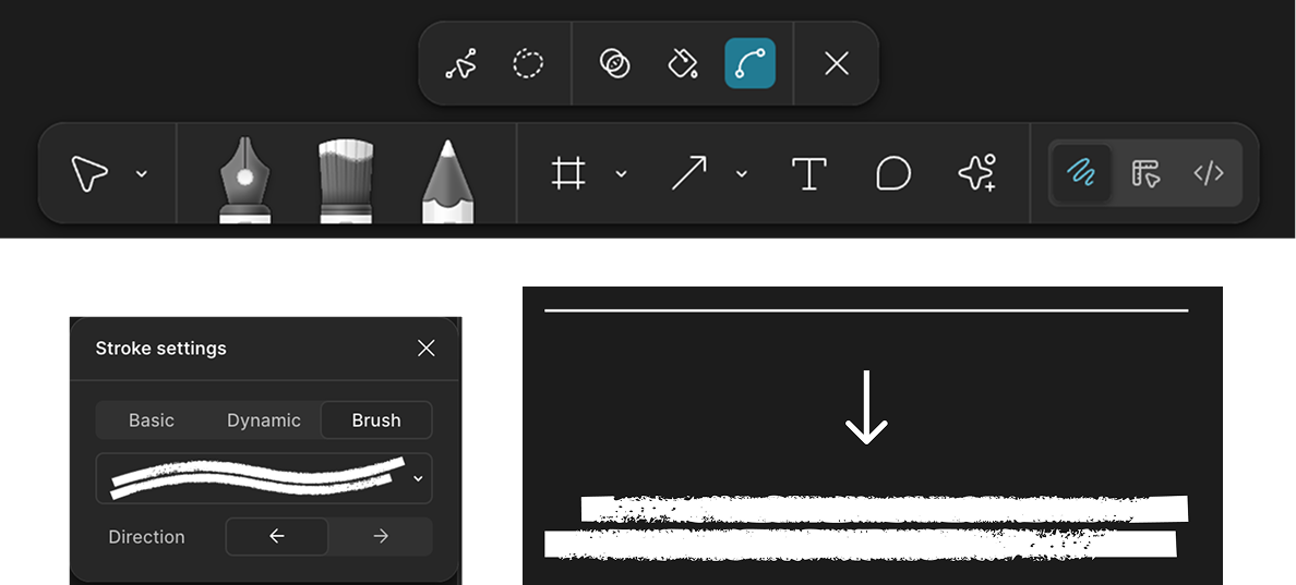 Figma Draw Brushes