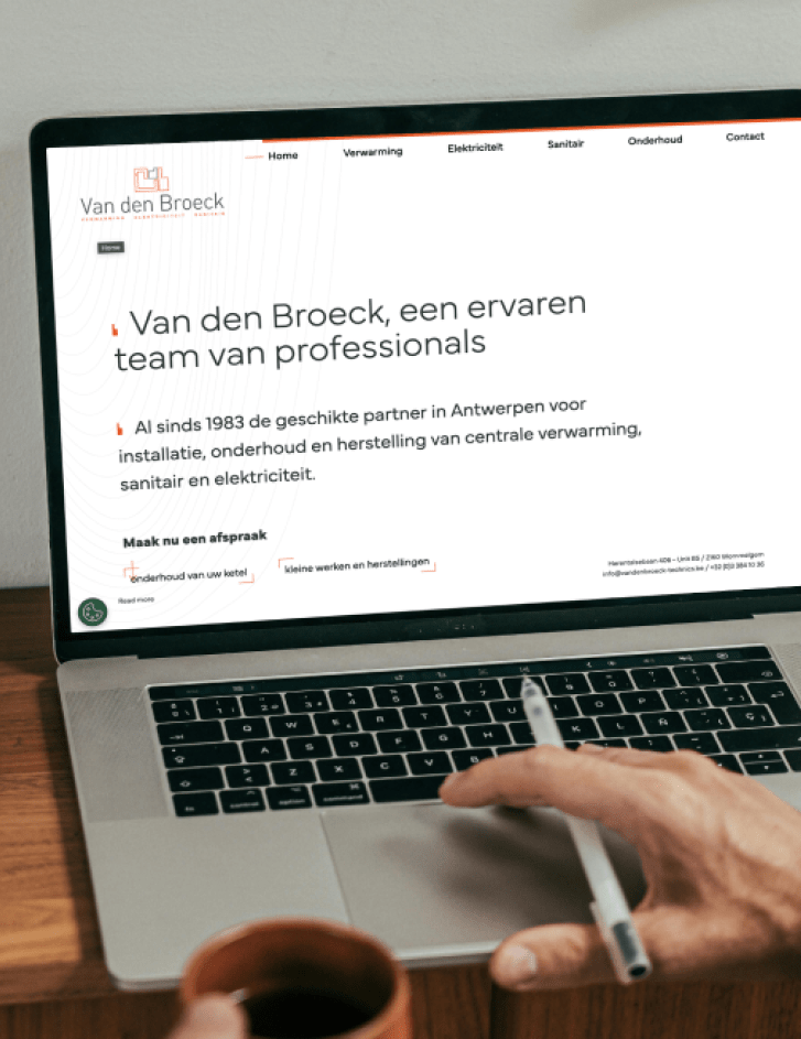 Vandenbroeck mockup