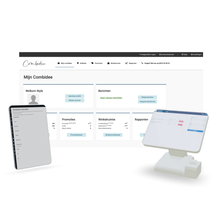Combidee interne systemen